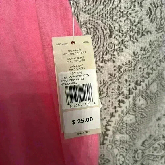 Adidas Pink Tank Top NWT - Picture 5 of 5